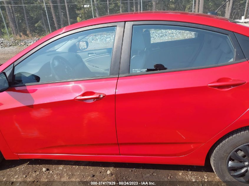 2015 HYUNDAI ACCENT GLS - KMHCT4AE5FU883385