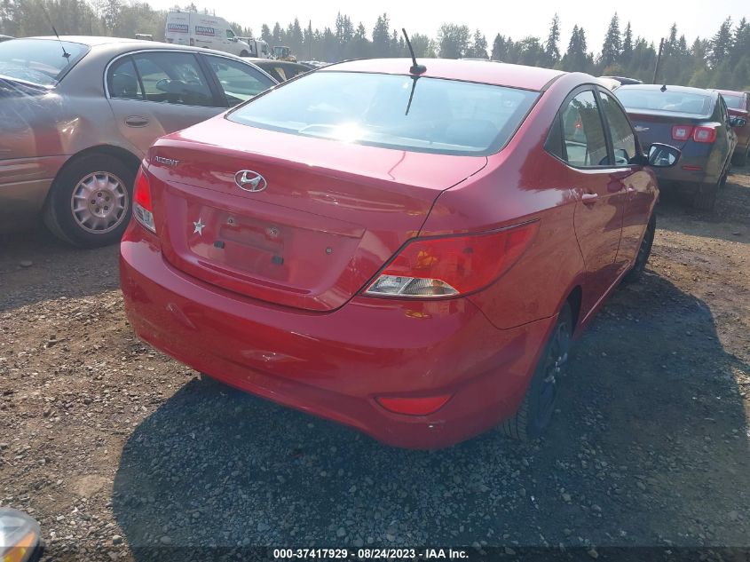 2015 HYUNDAI ACCENT GLS - KMHCT4AE5FU883385