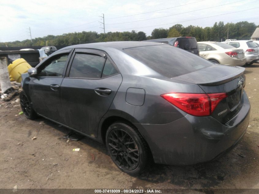 2017 TOYOTA COROLLA L/LE/XLE/SE - 2T1BURHE8HC870839