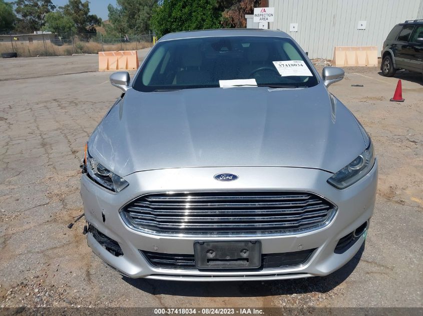 2014 FORD FUSION ENERGI TITANIUM - 3FA6P0SUXER395405