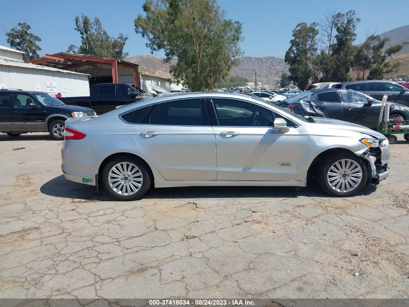 2014 FORD FUSION ENERGI TITANIUM - 3FA6P0SUXER395405