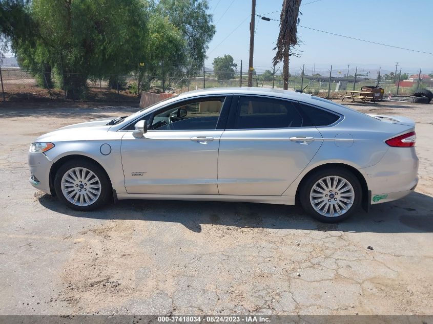 2014 FORD FUSION ENERGI TITANIUM - 3FA6P0SUXER395405