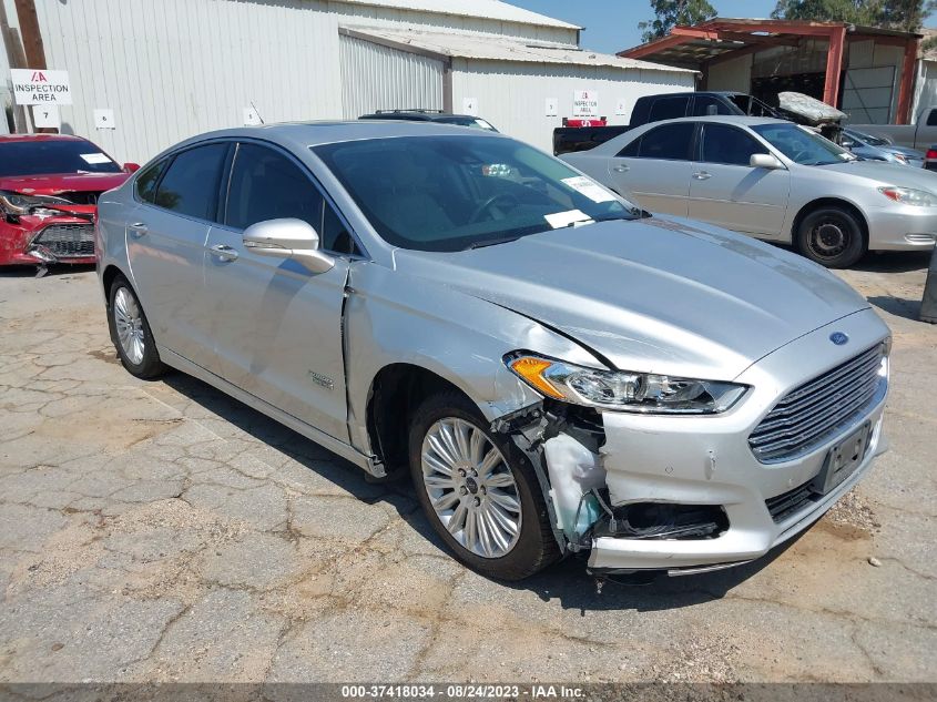 2014 FORD FUSION ENERGI TITANIUM - 3FA6P0SUXER395405