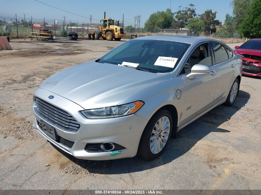 2014 FORD FUSION ENERGI TITANIUM - 3FA6P0SUXER395405