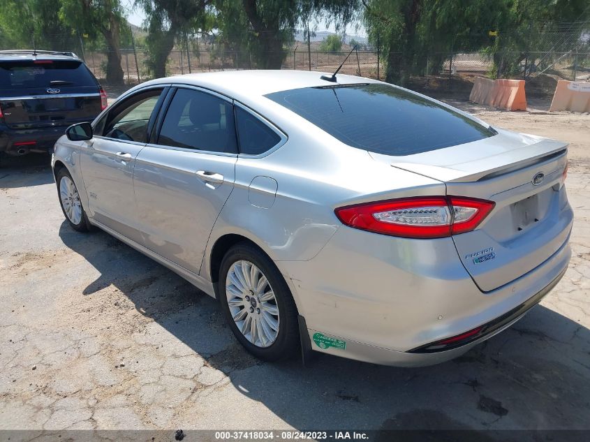 2014 FORD FUSION ENERGI TITANIUM - 3FA6P0SUXER395405