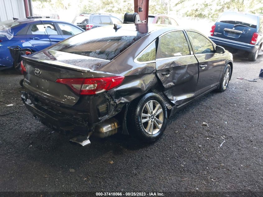 2015 HYUNDAI SONATA 2.4L SE - 5NPE24AF7FH222380