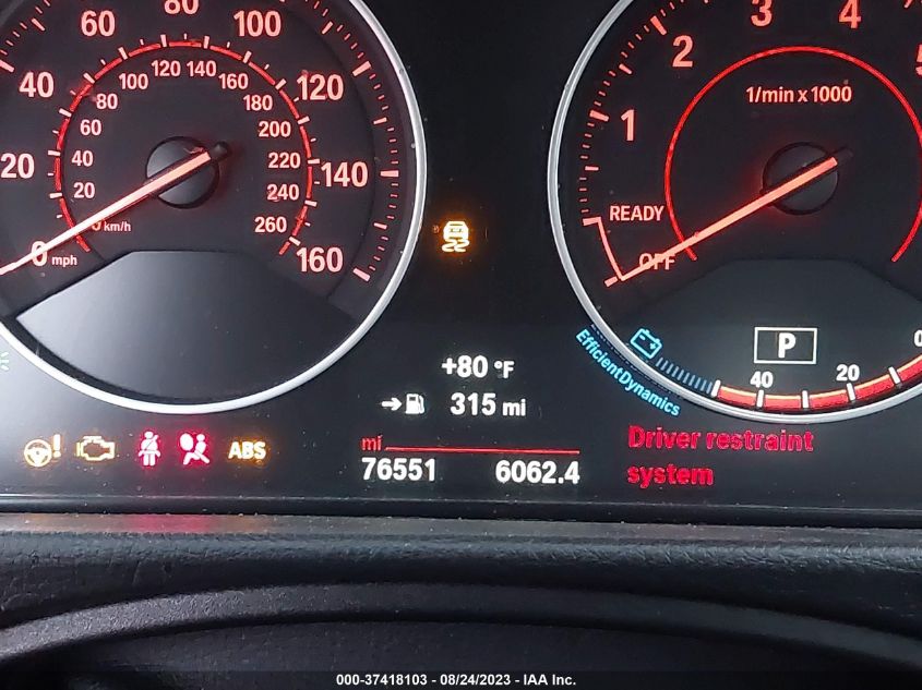 2017 BMW 3 SERIES 330I XDRIVE - WBA8D9G30HNU62422