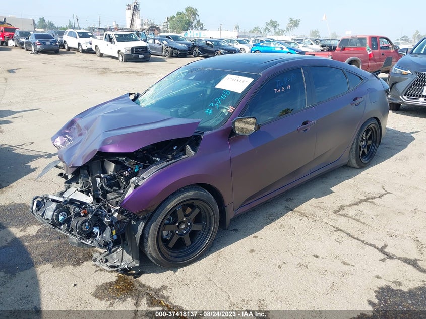 VIN 19XFC1F39LE221648 2020 HONDA CIVIC SEDAN EX