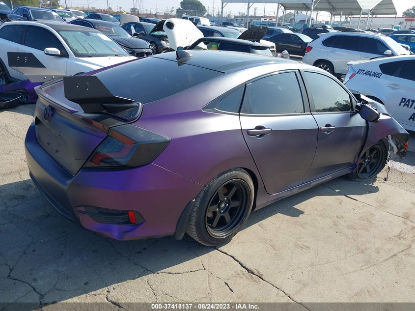 VIN 19XFC1F39LE221648 2020 HONDA CIVIC SEDAN EX