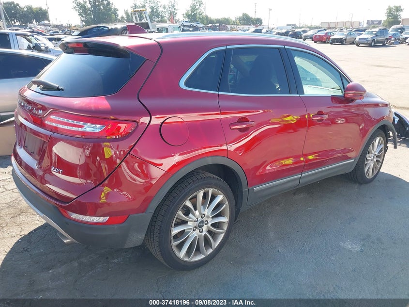 VIN 5LMCJ3C97HUL34321 2017 LINCOLN MKC RESERVE