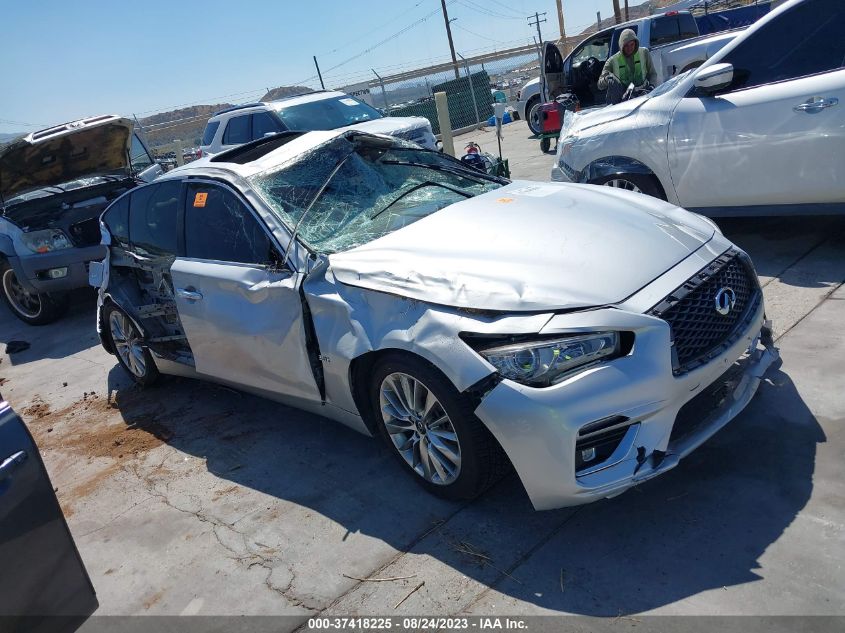 2019 INFINITI Q50 3.0T LUXE - JN1EV7AP2KM540301