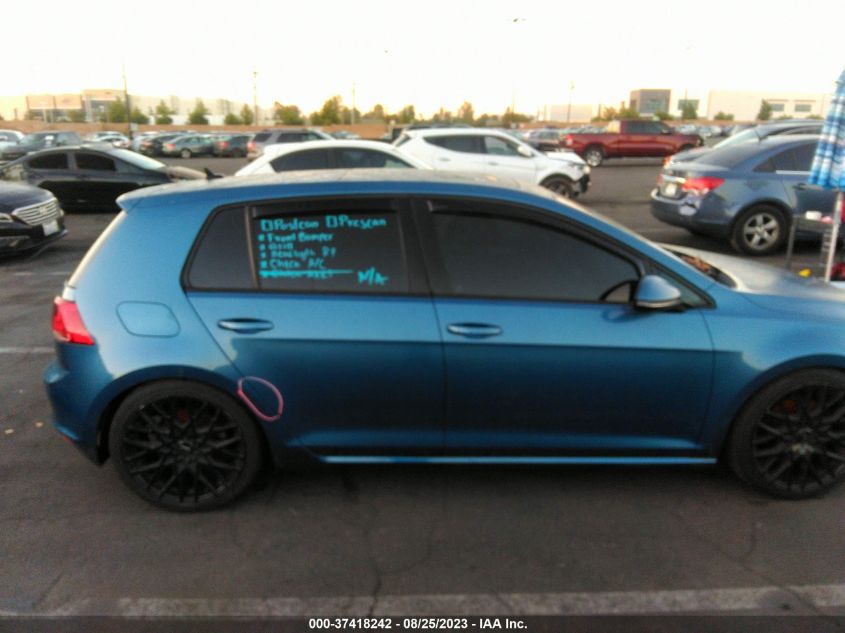 2016 VOLKSWAGEN GOLF TSI S W/SUNROOF - 3VW217AUXGM035052