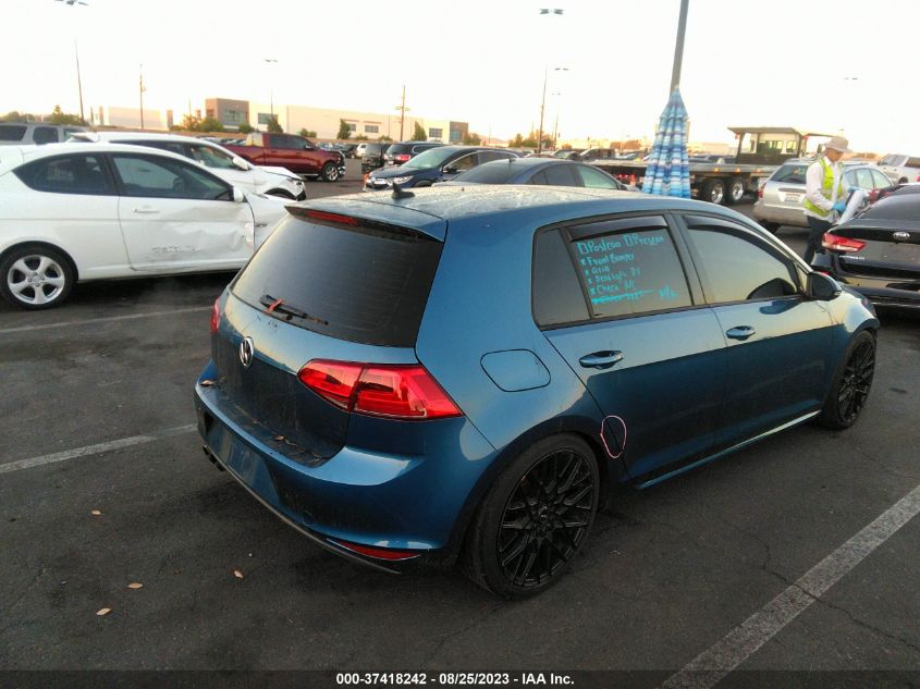 2016 VOLKSWAGEN GOLF TSI S W/SUNROOF - 3VW217AUXGM035052