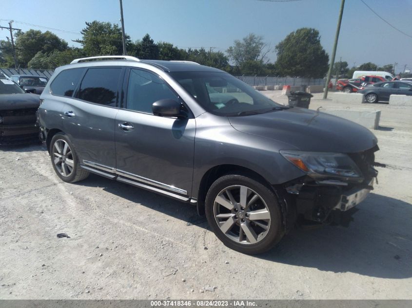 2015 NISSAN PATHFINDER PLATINUM - 5N1AR2MM5FC625368