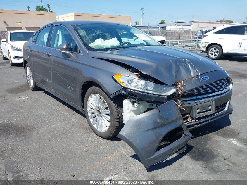 2014 FORD FUSION ENERGI TITANIUM - 3FA6P0SU5ER256587