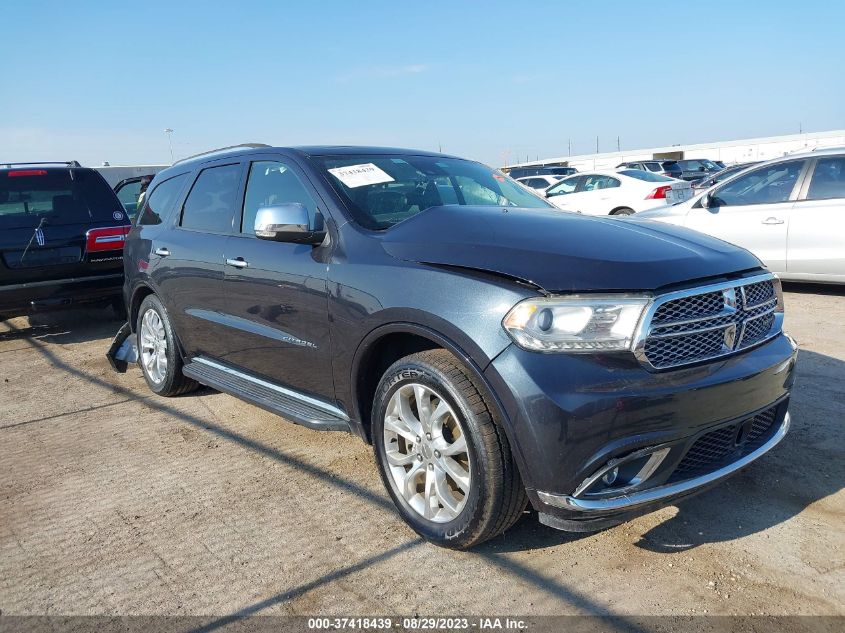 2016 DODGE DURANGO CITADEL - 1C4RDHEGXGC424343