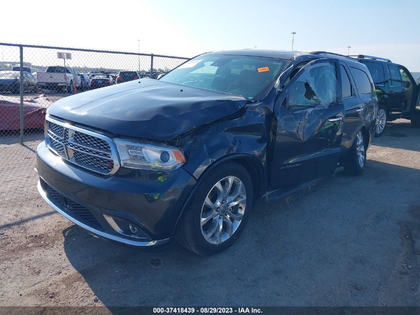 2016 DODGE DURANGO CITADEL - 1C4RDHEGXGC424343