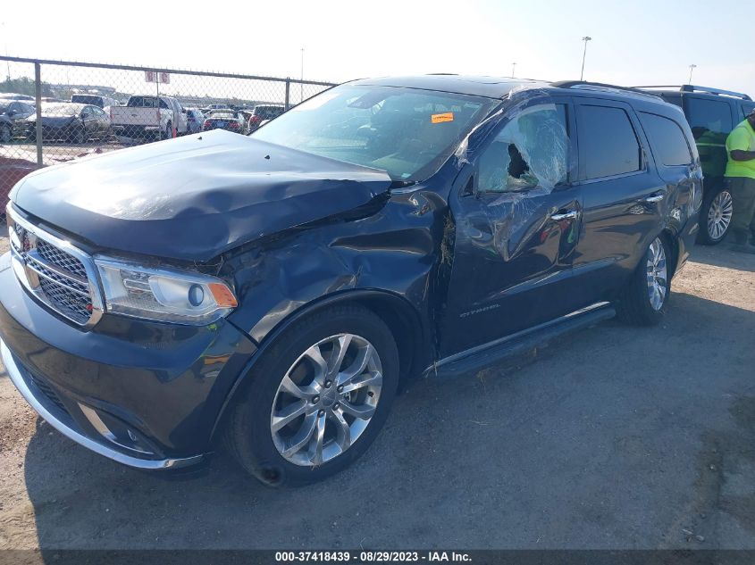 2016 DODGE DURANGO CITADEL - 1C4RDHEGXGC424343