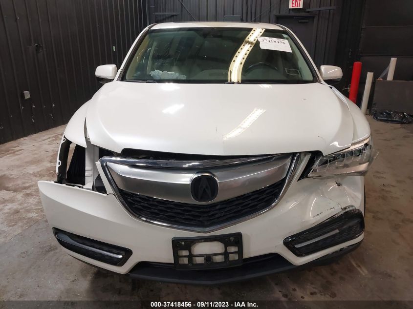 2014 ACURA MDX TECH PKG - 5FRYD4H44EB046637