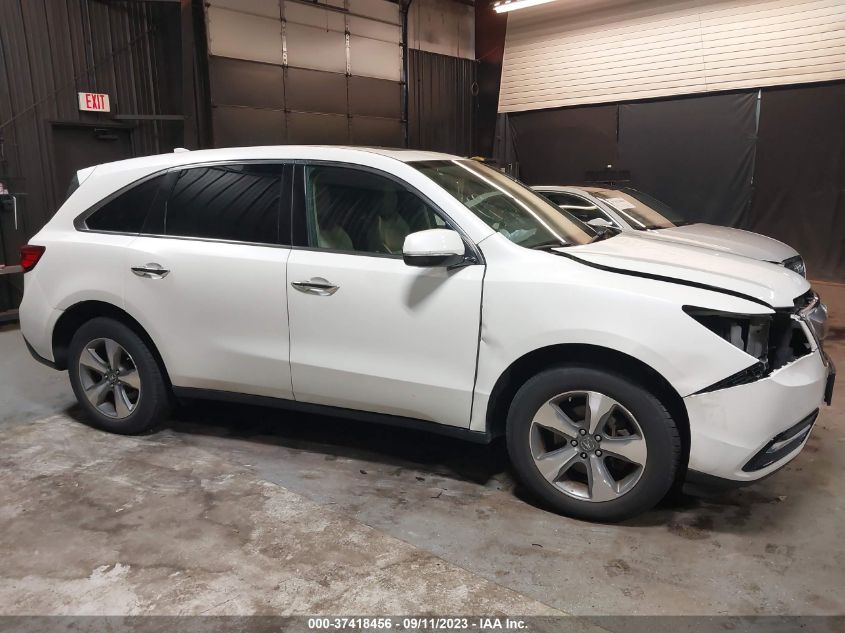 2014 ACURA MDX TECH PKG - 5FRYD4H44EB046637