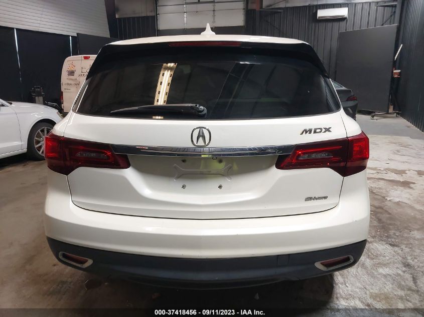 2014 ACURA MDX TECH PKG - 5FRYD4H44EB046637