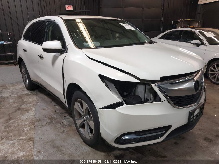 2014 ACURA MDX TECH PKG - 5FRYD4H44EB046637