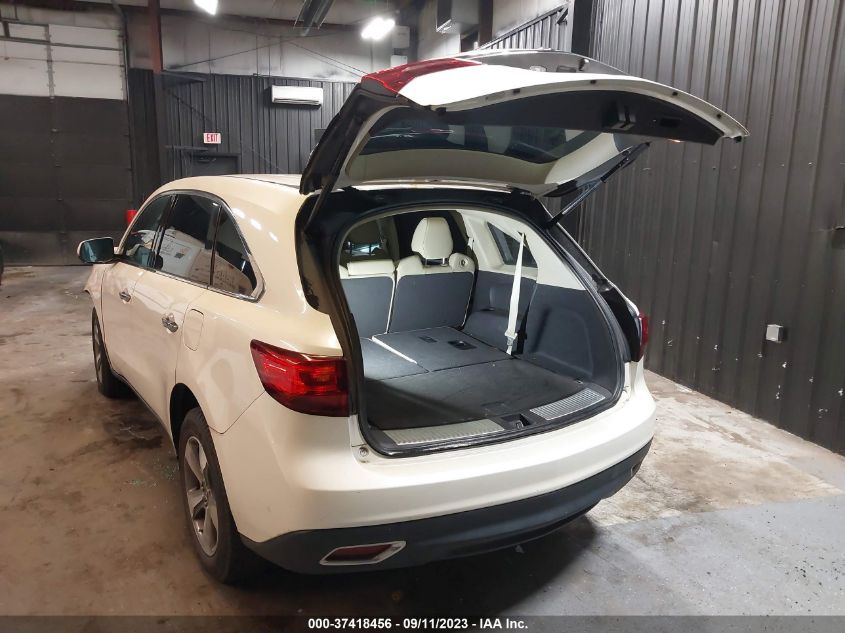 2014 ACURA MDX TECH PKG - 5FRYD4H44EB046637