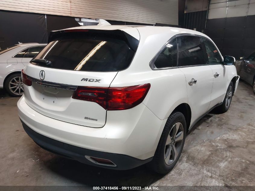 2014 ACURA MDX TECH PKG - 5FRYD4H44EB046637