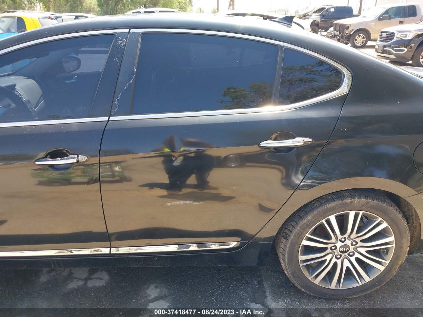 2014 KIA CADENZA PREMIUM KNALN4D73E5128754