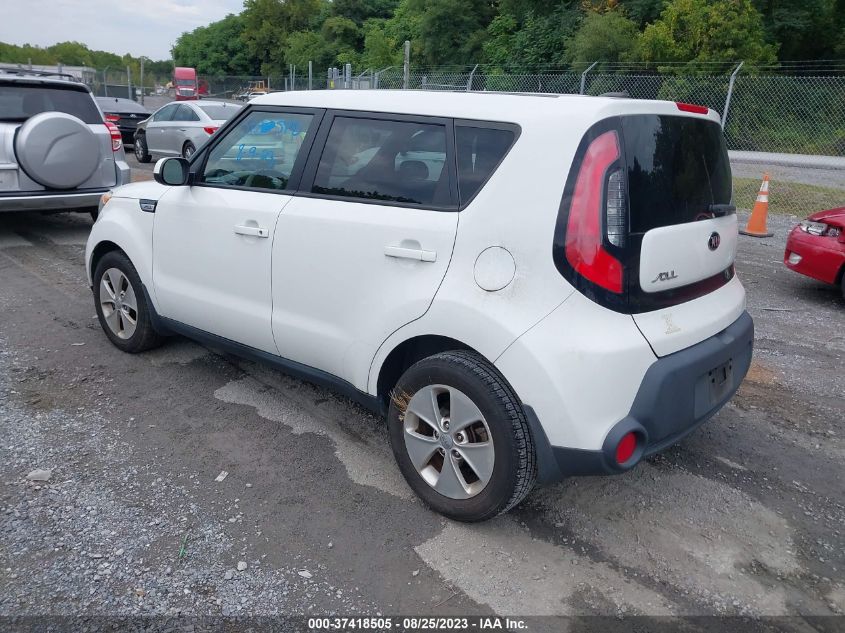 2015 KIA SOUL BASE - KNDJN2A28F7235182