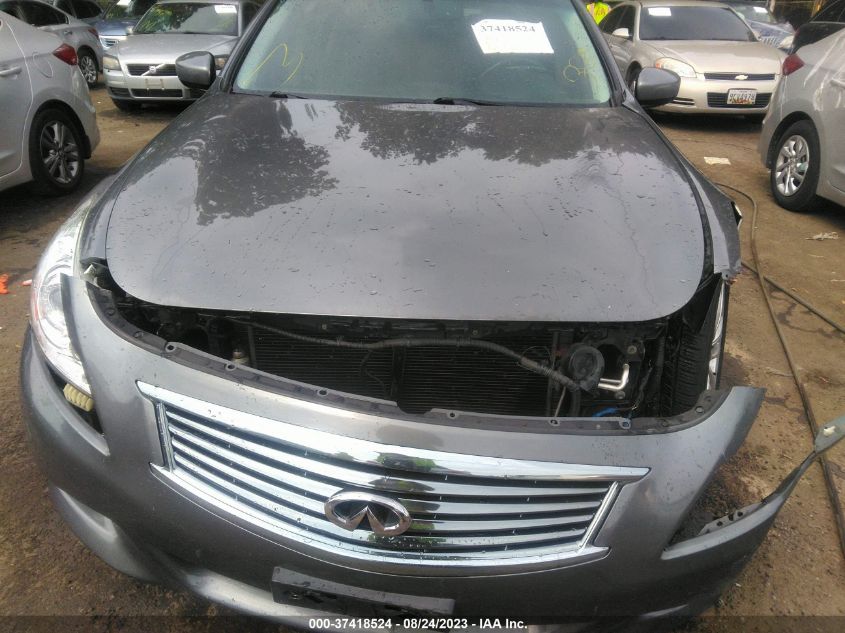 2013 INFINITI G37 SEDAN X JN1CV6AR4DM762988