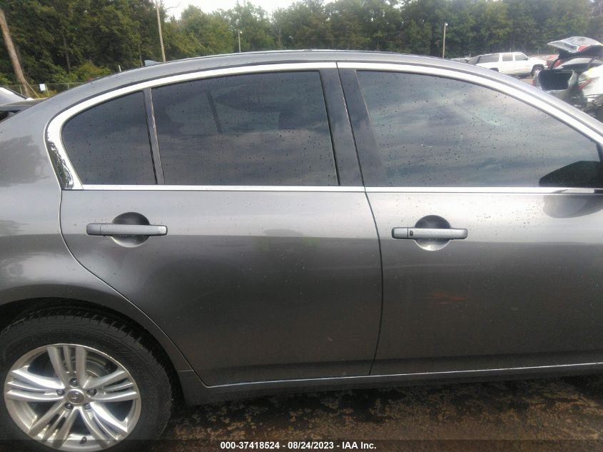 2013 INFINITI G37 SEDAN X JN1CV6AR4DM762988