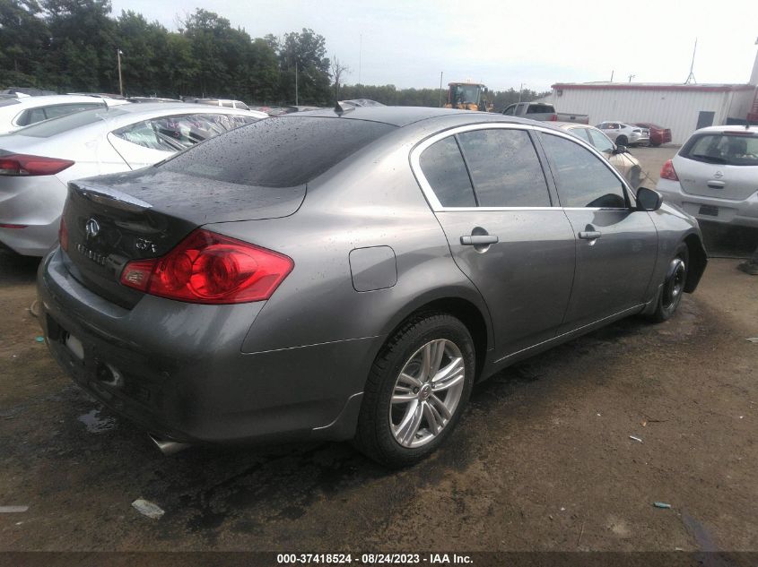 2013 INFINITI G37 SEDAN X JN1CV6AR4DM762988