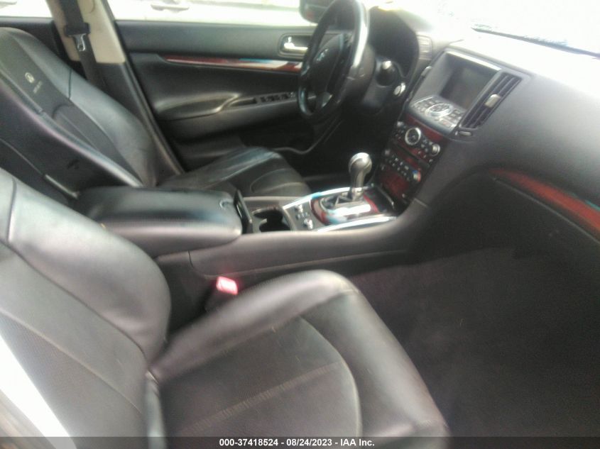 2013 INFINITI G37 SEDAN X JN1CV6AR4DM762988