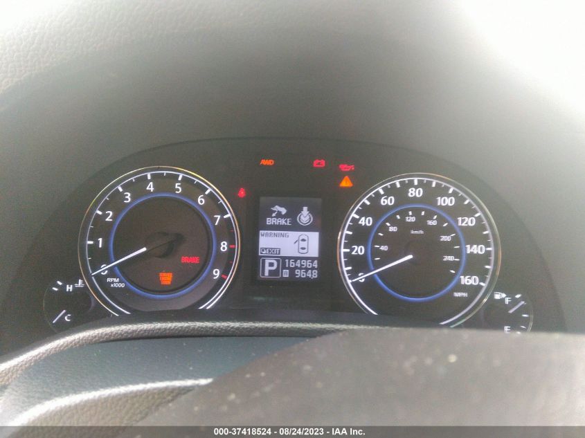 2013 INFINITI G37 SEDAN X JN1CV6AR4DM762988