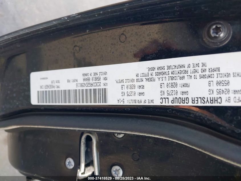 2014 CHRYSLER 300 - 2C3CCARG2EH298116