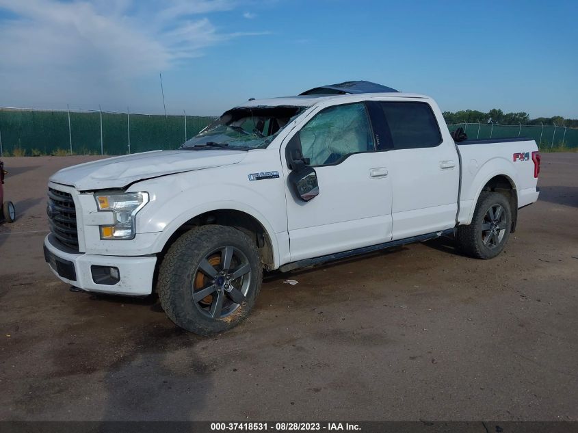 2016 FORD F-150 XLT/XL/LARIAT/PLATINUM - 1FTEW1EF2GKD06686