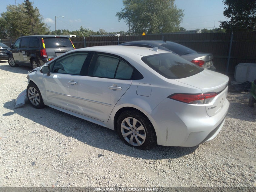 VIN JTDEPMAE5N3013996 2022 TOYOTA COROLLA LE