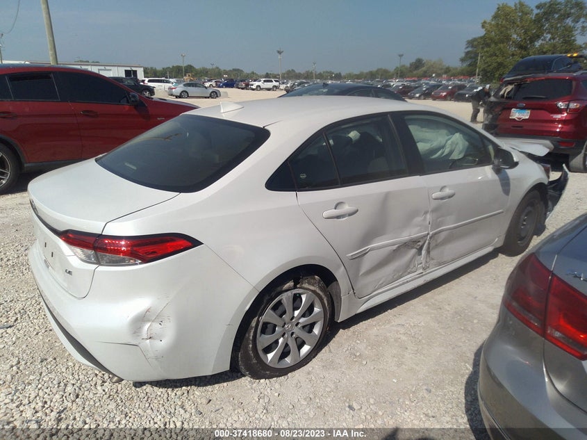 VIN JTDEPMAE5N3013996 2022 TOYOTA COROLLA LE