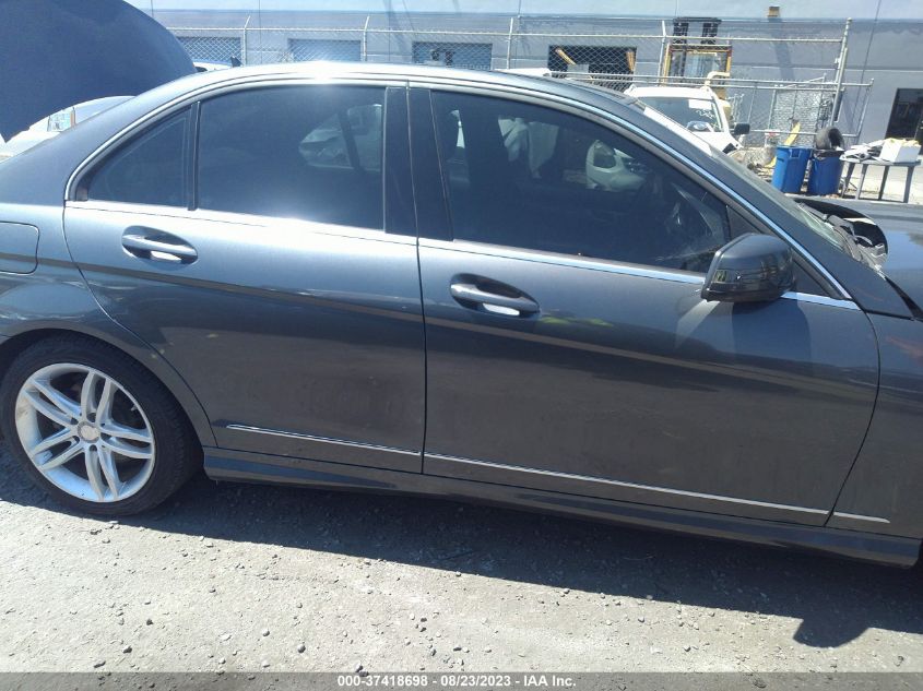 2013 MERCEDES-BENZ C-CLASS C 250 - WDDGF4HB4DR265473