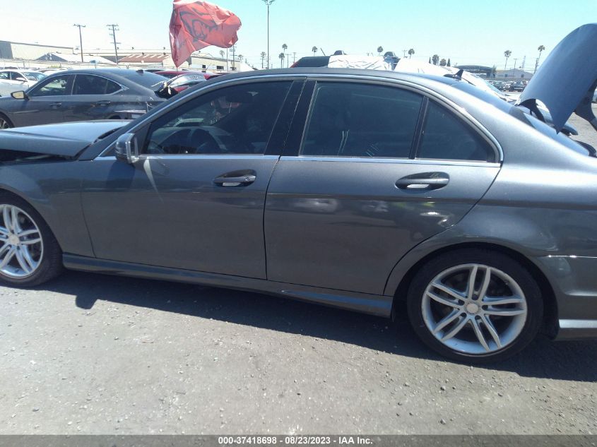 2013 MERCEDES-BENZ C-CLASS C 250 - WDDGF4HB4DR265473