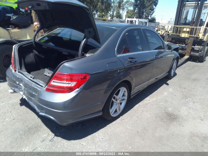 2013 MERCEDES-BENZ C-CLASS C 250 - WDDGF4HB4DR265473