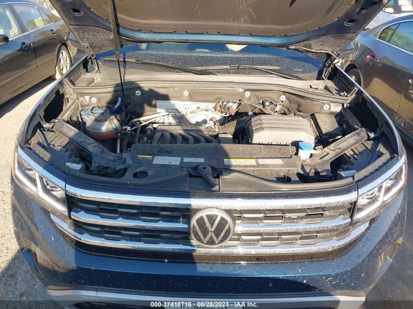 2022 VOLKSWAGEN ATLAS CROSS SPORT 3.6L V6 SE W/TECHNOLOGY - 1V2HE2CA1NC229568