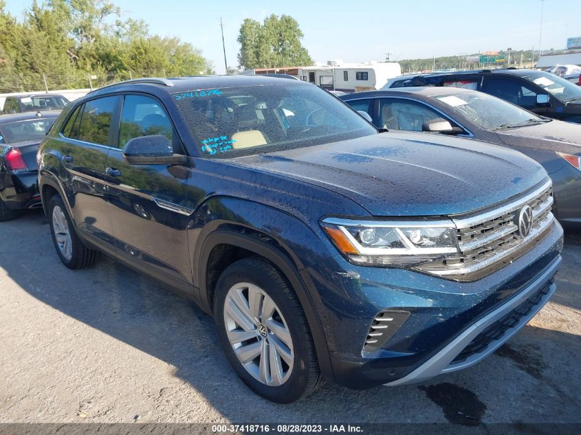 2022 VOLKSWAGEN ATLAS CROSS SPORT 3.6L V6 SE W/TECHNOLOGY - 1V2HE2CA1NC229568