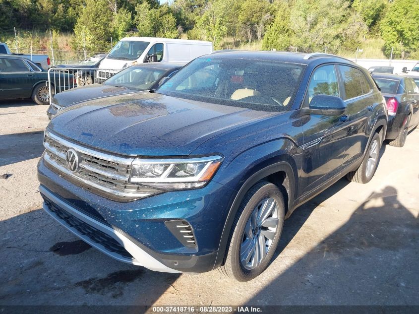 2022 VOLKSWAGEN ATLAS CROSS SPORT 3.6L V6 SE W/TECHNOLOGY - 1V2HE2CA1NC229568