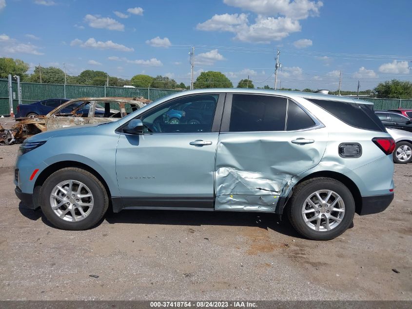 2022 CHEVROLET EQUINOX LT - 2GNAXUEV1N6107480