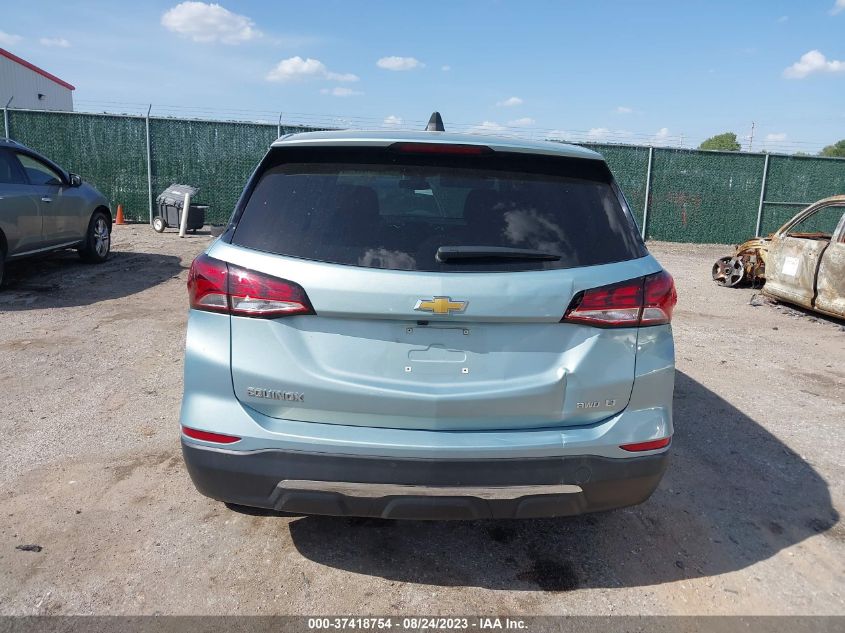 2022 CHEVROLET EQUINOX LT - 2GNAXUEV1N6107480