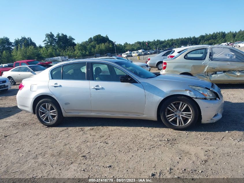 2013 INFINITI G37 SEDAN X - JN1CV6AR0DM761563