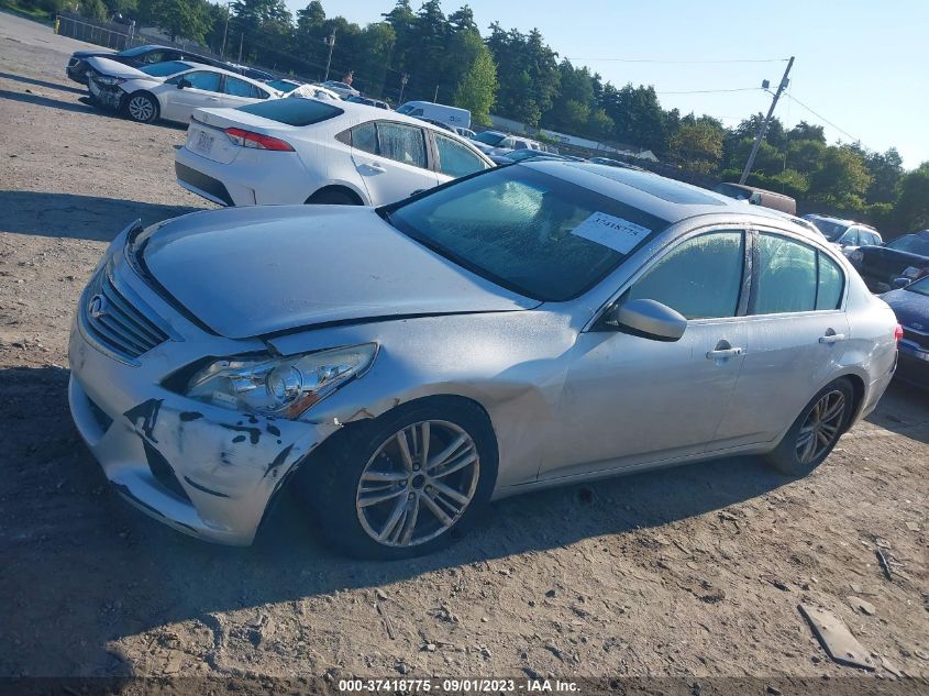 2013 INFINITI G37 SEDAN X - JN1CV6AR0DM761563