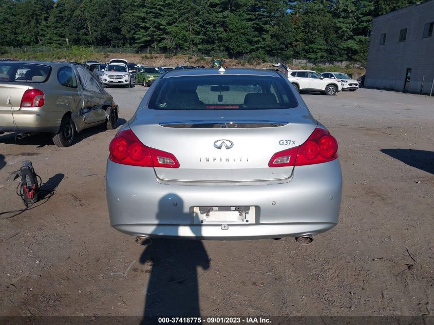 2013 INFINITI G37 SEDAN X - JN1CV6AR0DM761563